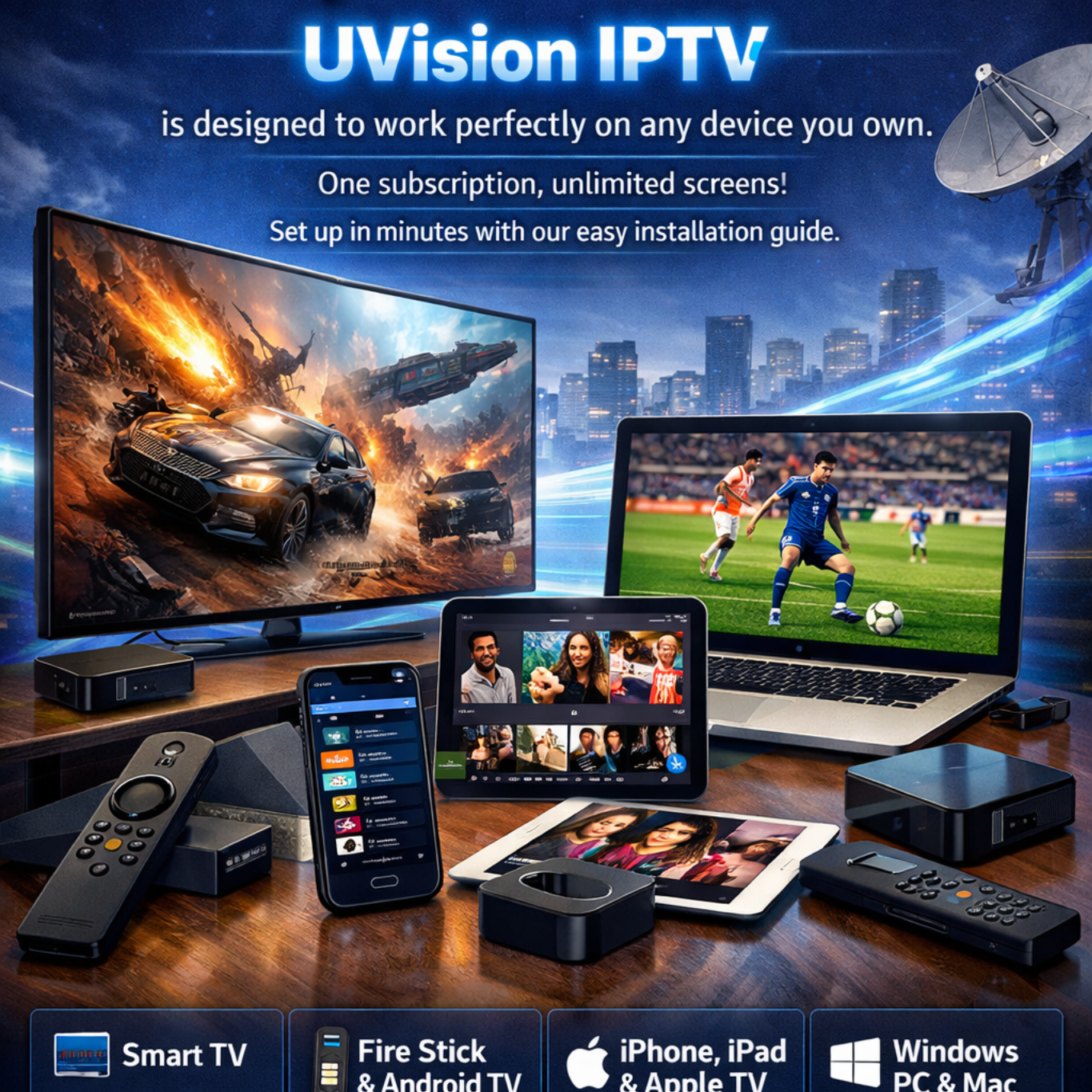 Bestes IPTV Deutschland 2025 – Der ultimative Guide – UVISION IPTV Blog